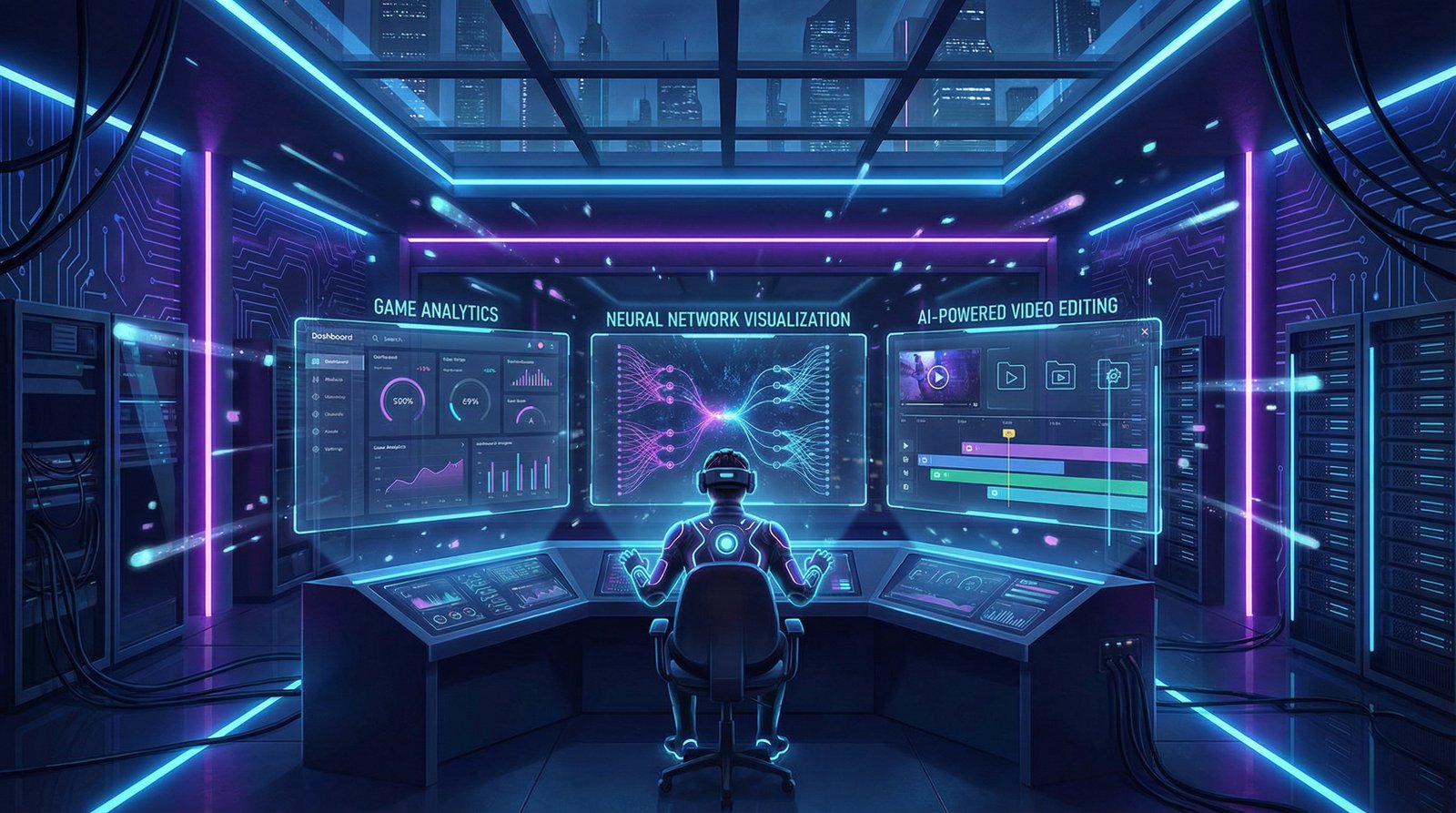 同人动漫 AI游戏视频技术